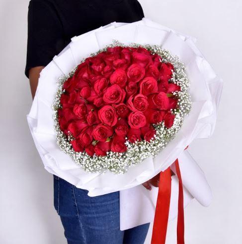 ช่อดอกไม้วาเลนไทน์  sfv-022