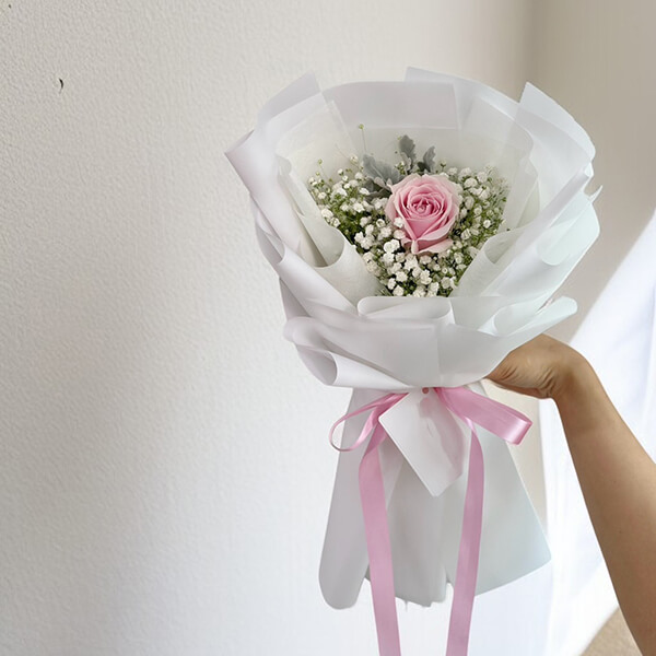 ช่อดอกไม้ดอกเดี่ยว 