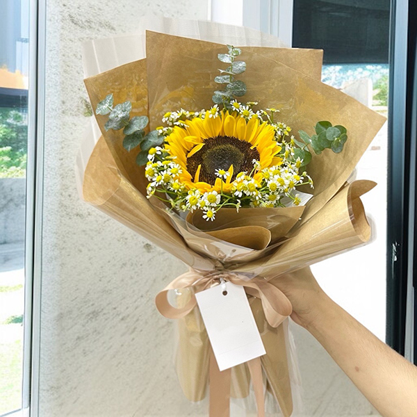 ช่อดอกไม้ขนาดเล็ก – ช่อดอกทานตะวัน "ช่อมินิน่ารัก"