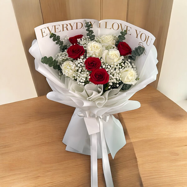 ช่อดอกไม้วาเลนไทน์  sfval-037