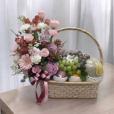 กระเช้าผลไม้ - พรีเมี่ยม 034