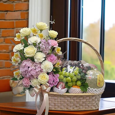 กระเช้าผลไม้ - พรีเมียม 037